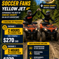 SOCCER FANS ADVENTURE - ATV 2 HOURS
