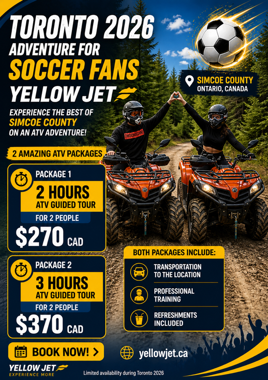 SOCCER FANS ADVENTURE - ATV 3 HOURS