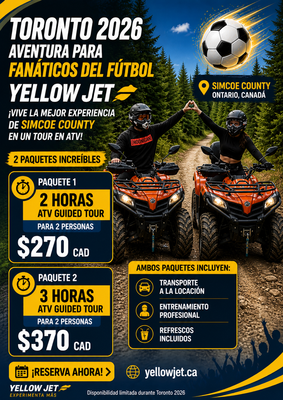 SOCCER FANS ADVENTURE - ATV 2 HOURS